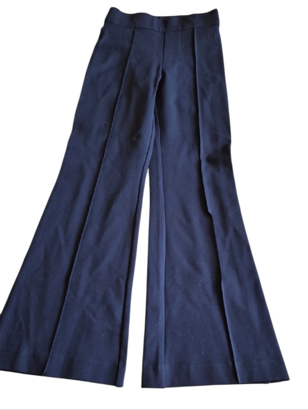 Spanx Size XS Petite Navy Blue Pull-On Pant Stretchy Slimming